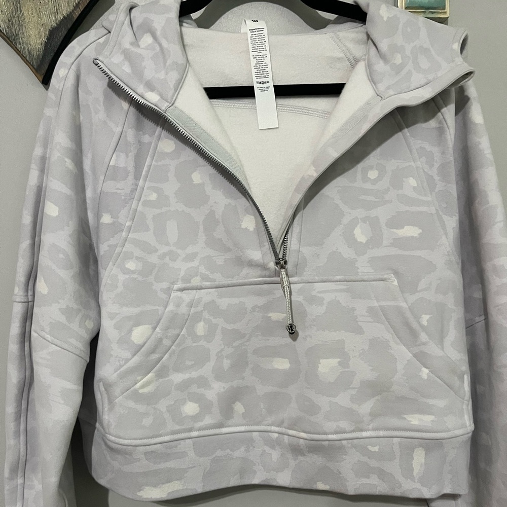 lululemon athletica Gray Patterned Jacket